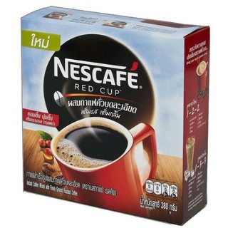 NESCAFE RED CUP เนสกาแฟเรดคัพ กาแฟสำเร็จรูปผสมกาแฟคั่วบดละเอียด 380g