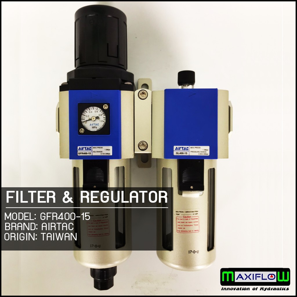 Airtac Air Filter & Regulator (Model GFR40015) Shopee Thailand