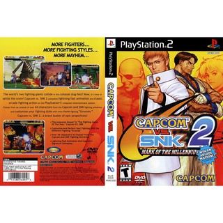 CAPCOM VS. SNK 2 [PS2 US : DVD5 1 Disc]