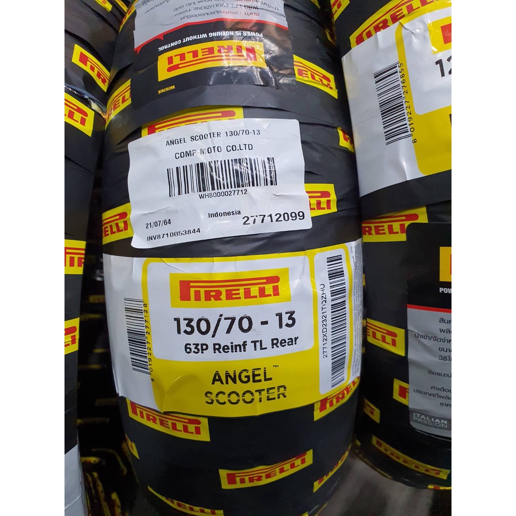 ยาง Pirelli Angel Scooter ADV150 F 120/70-14 R130/70-13