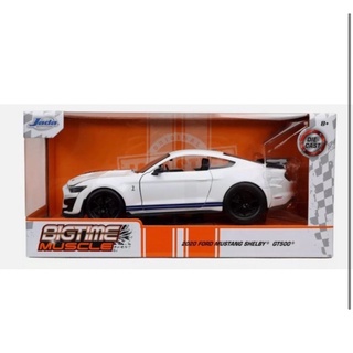 โมเดลรถเหล็ก 1/24 2020 Ford Mustang Shelby GT500  [JADA]