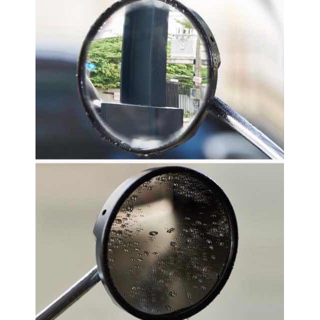 [ส่งจากไทย] 2 ชิ้น ฟิล์มติด กระจก ข้าง รถยนต์ป้องกันน้ำเกาะ ฟิล์มรถยนต์ ช่วยการมองเห็น - รูปที่ 3