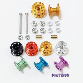 โรลเลอร์ ถ้วยฉลุรูกลม 12/13mm. สำหรับ Tamiya Mini 4wd รถ Mini4wd ทุกแบรนด์