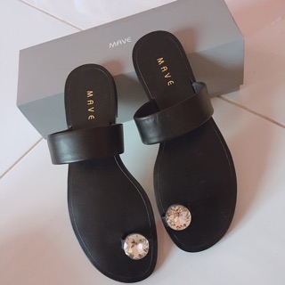 🖤พร้อมส่ง รองเท้าแตะ mave shoes รุ่น gemma ใหม่พร้อมกล่อง