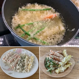 เกล็ดขนมปังข้าวอบกรอบกลูเทนฟรี ทำจากข้าวออแกนิค 100%ไว้สำหรับชุบทอด กรอบ อร่อย ทำง่าย ไม่อมน้ำมัน ไม่มีสารเคมี ไม่ปรุงรส