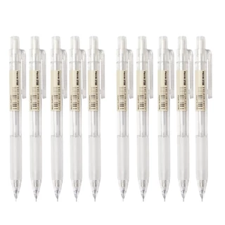 MUJI ดินสอกด ปลอกใส ขนาด 0.5 มม.