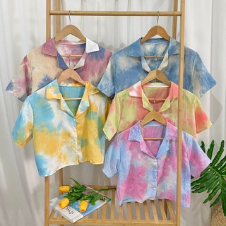 เสื้อเชิ้ต ของมันต้องมีจ้าา ใครไม่มีจะคุยกับเค้าไม่รู้เรื่อง เสื้อมัดย้อม
