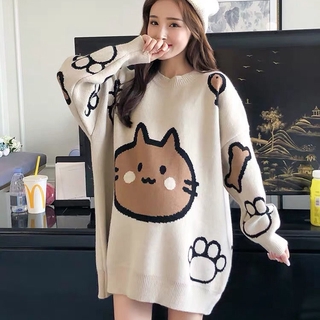 （Hi.Girl）เสื้อกันหนาวแขนยาวสําหรับผู้หญิงตั้งครรภ์