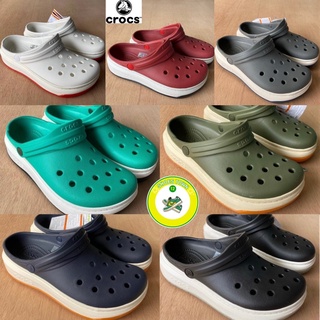 พร้อมส่ง‼️ มาใหม่ล่าสุด รองเท้าแตะ CROCS Crocband Full Force Clog สำหรับผู้หญิงและผู้ชาย