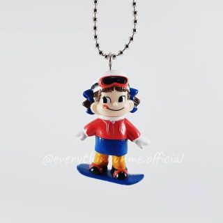 (พร้อมส่ง) พวงกุญแจเปโกะ Peko เล่นสกี Ski l แท้ 🇯🇵