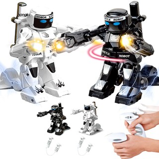 【HKM1】Electric RC Battle Boxing Robot 2.4G Remote Control Humanoid Fighting Kids Toy