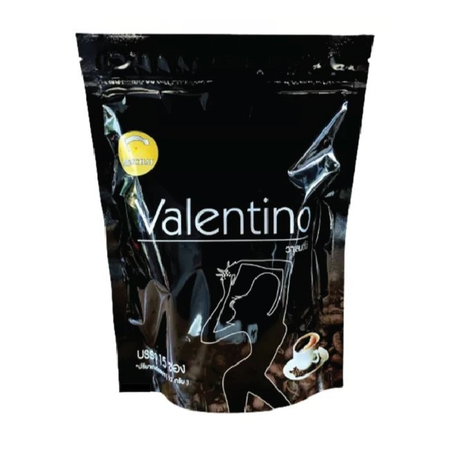 Valentino Coffee ( กาแฟวาเลนติโน่) มี อย. ถูกต้อง ของแท้ 100% *** กาแฟดำ รสชาติเข้ม***