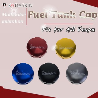 KODASKIN Motor แก๊สเชื้อเพลิงถังบรรจุหมวก เหมาะสำหรับ VESPA GTS GTV LX Primavera Sprint/Gas Fuel Tank Filler Cap