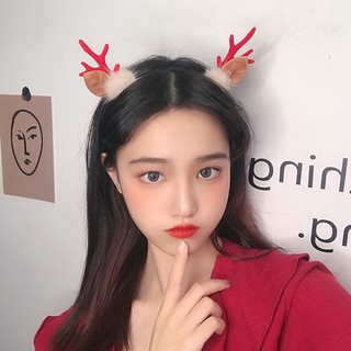 ส่งไว ⚡️ คาดผมเขากวาง 🦌🎁🎈  มีไฟ ⭐️ 🌲พร้อมส่งของอยู่ไทย 🚗