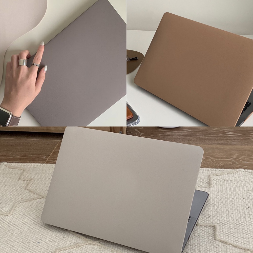 พร้อมส่ง เคสแมคเนื้อทราย Earth tone Mac Case