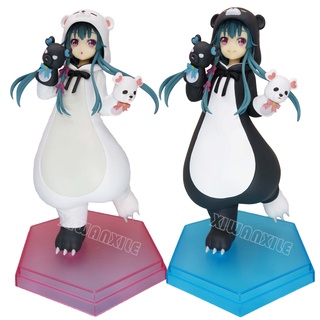 ของแท้ 100 %18ซม. POP UP PARADE Yuna อะนิเมะรูป Kuma Kuma Kuma Bear Yuna Action Figure Kuma Bear Figurine Collection ตุ๊