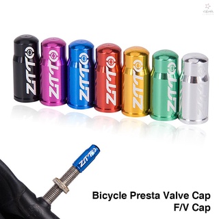 RIDERLIVING 14pcs Bicycle Tire Valve Caps Ultralight Aluminum Mountain Road Bike Valve Cap for Presta Tire Valve Protector Dust Covers