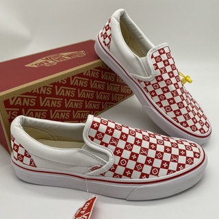 รองเท้าผ้าใบ Vans รุ่นพิเศษ Vans SlipOn x LV งานHi end[สินค้าพร้อมกล่อง]