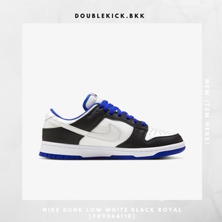 NIKE DUNK LOW WHITE BLACK ROYAL [FD9064110]