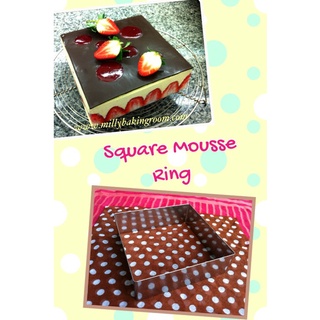 Square Mousse Ring,16*16CM