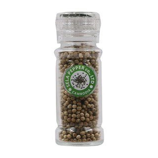 เซล่าพริกไทยขาวเม็ดแบบฝาบด 85กรัม Cela, white pepper, grinded lid, 85 grams