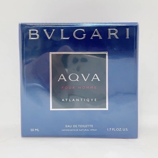 Bvlgari Aqva Pour Homme Atlantiqve EDT **50ml กล่องซีล #bvlgari