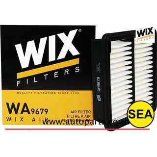 ไส้กรองอากาศ WIX สำหรับ HONDA CITY ปี 09/10 , FREED, JAZZ ปี 09 /10  WA9679  (1ชิ้น)