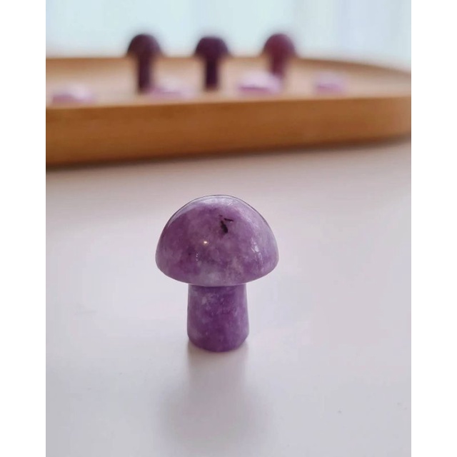 [Kyzen Living] เห็ดจิ๋ว Lepidolite