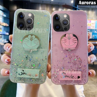 เคสโทรศัพท์มือถือแบบนิ่ม ใส ลายการ์ตูนโดราเอมอน ท้องฟ้ากลางคืน สําหรับ Xiaomi Redmi 12 Redmi12 Redmi Note 12 Pro