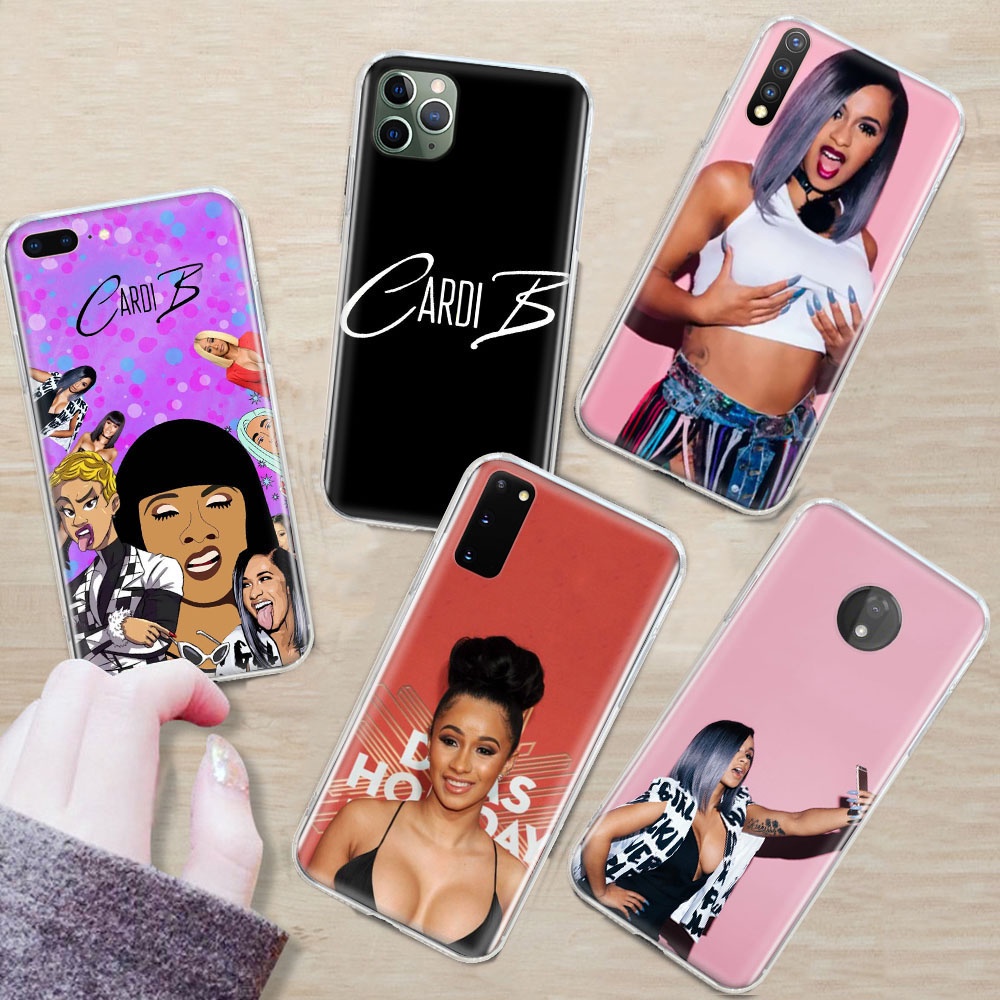 229RR สาว Cardi B สําหรับ Samsung M23 5G M33 M52 M53 M31 M51 M21 M30S A22 A32 ฝาครอบ