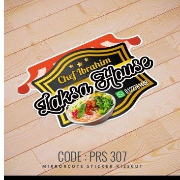 สติ๊กเกอร์ LAKSA MEE CURRY MEE SHRIMP MEE BOILED TAUHU BEREDIL
