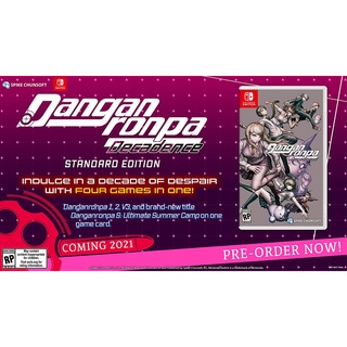 [ใส่โค้ด KLSHJOSIDJ ลด268] NSW : Danganronpa Decadence (Eng) มือหนึ่ง มีของ พร้อมส่ง