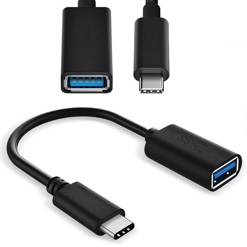 USBC to USB 3.0 OTG Adapter, USB 3.0 Type C Male to USB A Female OTG