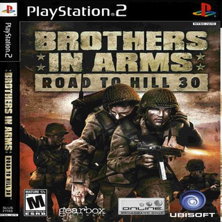 แผ่นเกมส์ PS2 (คุณภาพ) (ส่งไว) Brothers_In_Arms_Road_To_Hill (USA)