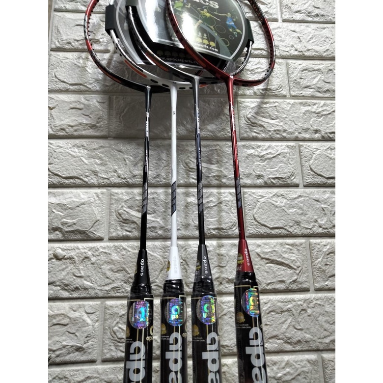ไม้แบดมินตัน Apacs Z - Ziggler ใหม่! แรงดึงสูงสุด 38lbs ORIGINAL 100% HOLOGRAM