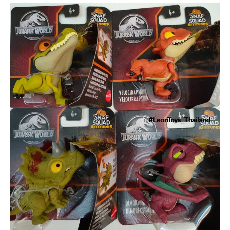 Jurassic World SNAP SQUAD ATTITUDES รุ่น GXW58-956B จูราสสิค เวิลด์ ...