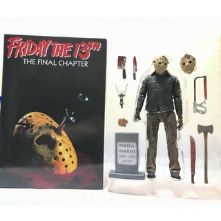 โมเดลฟิกเกอร์ เจสัน ศุกร์ 13 ฝันหวาน งานเกรด  (Jason Friday the 13th-THE GINSL CHAPTER) สูง 18 ซม. (งานกล่อง)