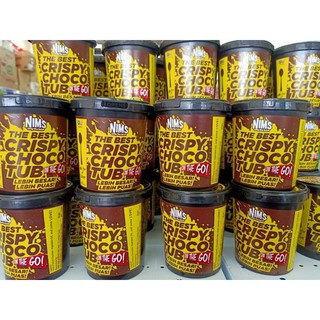 ถูกที่สุด Nim crispy choco tube 250 กรัม (ยกลัง 24 กระปุก)