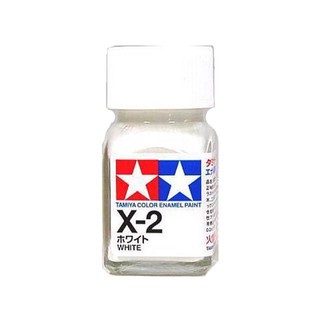 สีสูตรอีนาเมล TAMIYA X-2 White (10 ml)