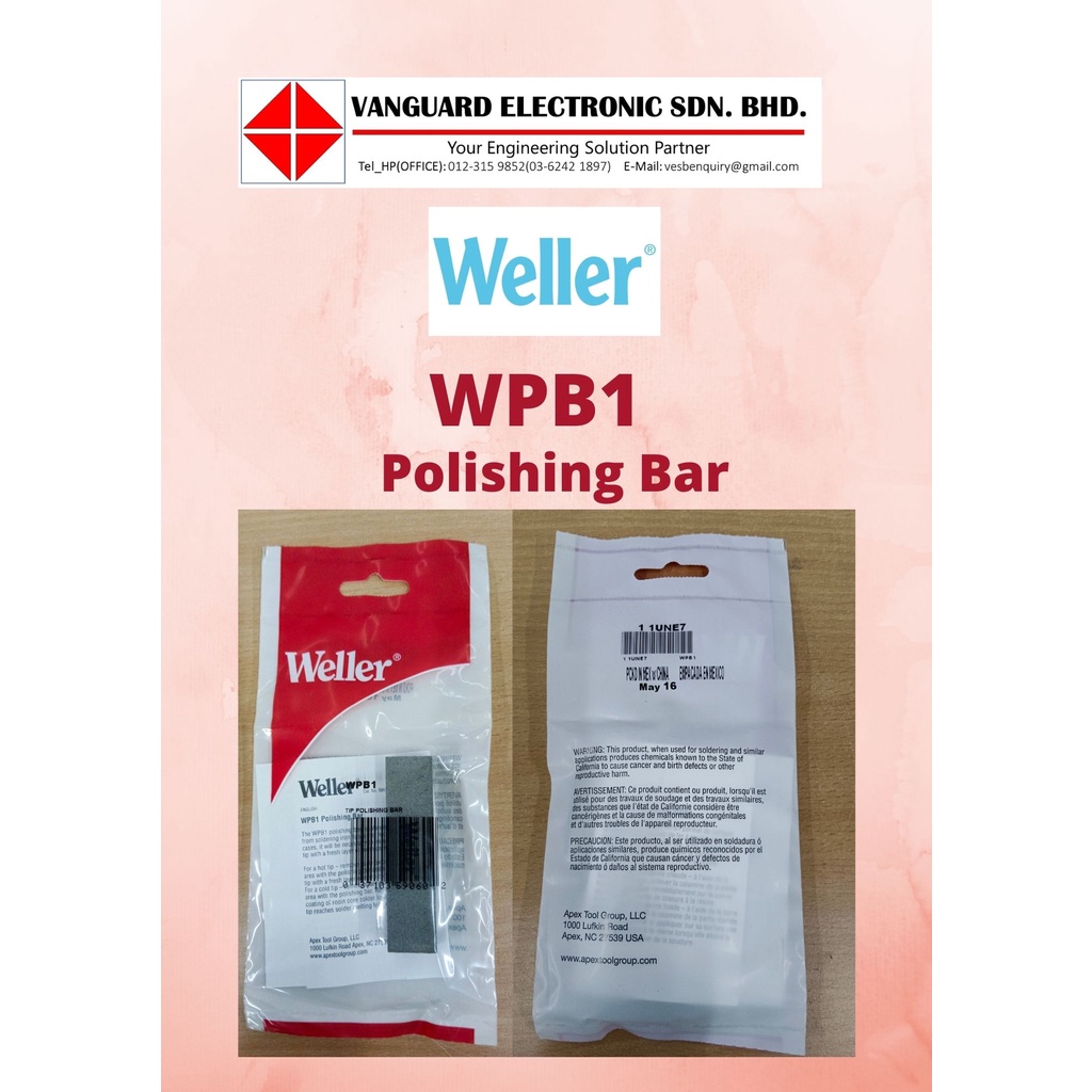แผ่นขัด Weller WPB1*