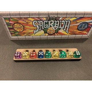 [Laser Cut] Sagrada Boardgame: Wooden Round Tracker