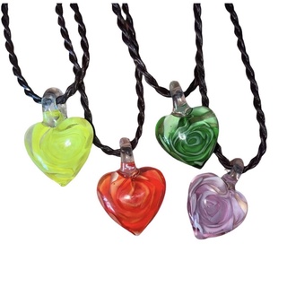 SPIRAL MINI HEART NECKLACE