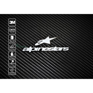 สติ๊กเกอร์ มอเตอร์ไซค์ Sticker Alpinestar 122