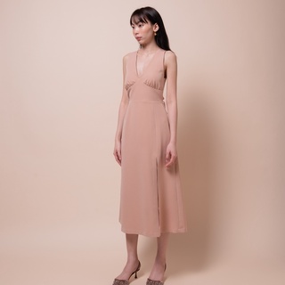 MIST OF RAIN - Jane Bridesmaid Dress - Nude Pink (S, M, L Pre order)