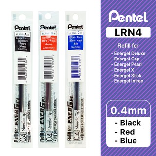 Pentel ไส้ปากกา Energel เพนเทล 0.4mm รุ่น LRN4