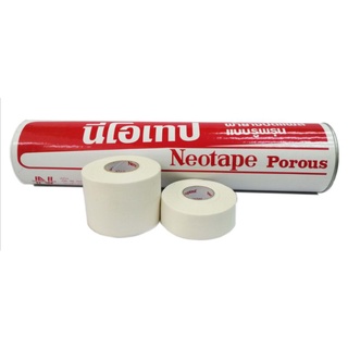 NEOTAPE POROUS นีโอเทป เทปผ้าล็อค ผ้าล็อคม้วนเปลือย กว้าง 1 นิ้ว, 2 นิ้ว ยาว 10 หลา