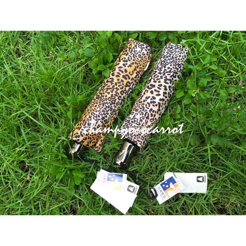 ร่มญี่ปุ่นYOCOออโต้เปิด-ปิดลายเสืออย่างดีกันแดด100%