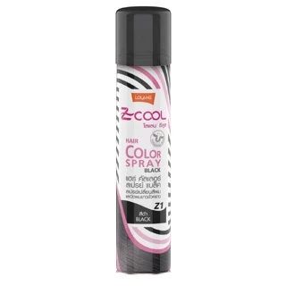 Lolane โลแลน สเปรย์ปิดผมขาว เปลี่ยนสีผม #สีดำ 75ml