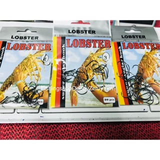 ตาเบ็ดตกกุ้งมีห่วง LOBSTER ตกกุ้ง มีทุกขนาด