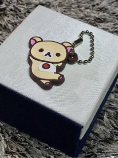 New | พวงกุญแจ Korilakkuma 2D Official Licensed Product @ SAN-X_Japan ✨ทำจากยางซิลิโคน ทนทาน✨